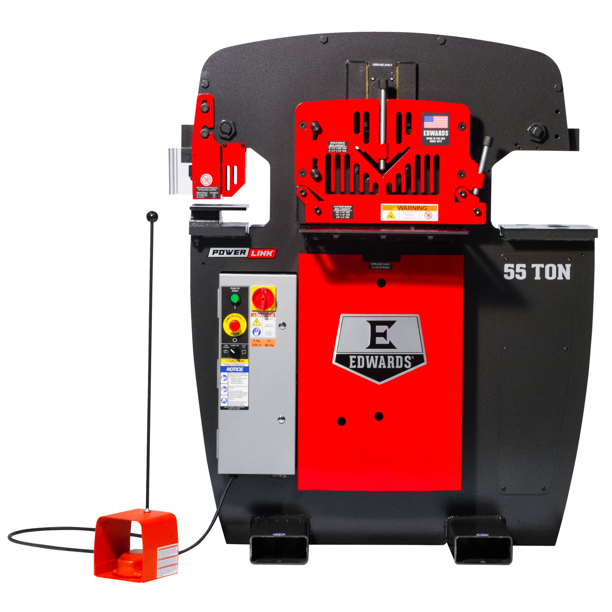 EDWARDS 55 Ton Ironworker Ironworkers Canada